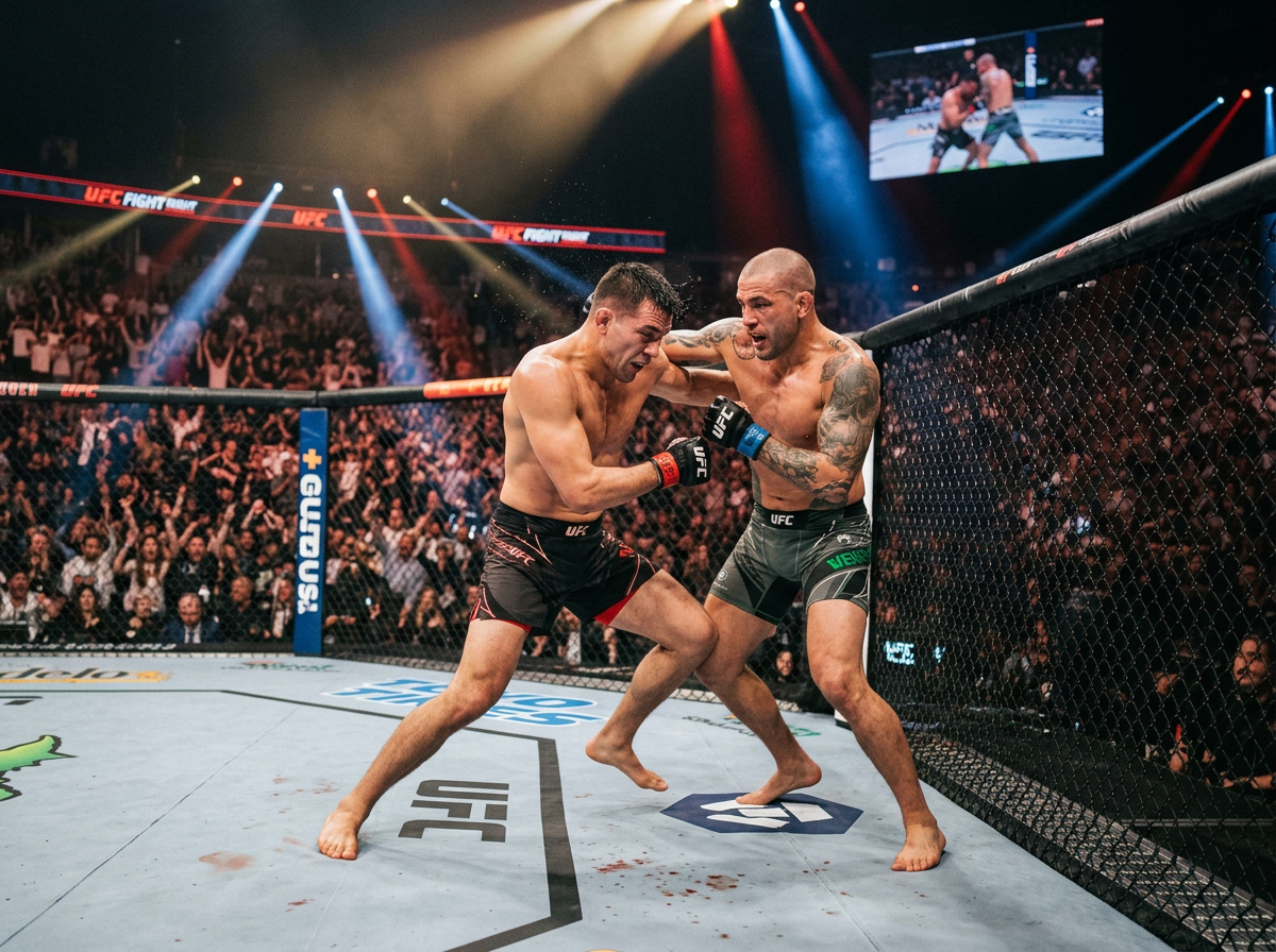 综合格斗 UFC：选手全面素质考验，比赛激烈精彩
